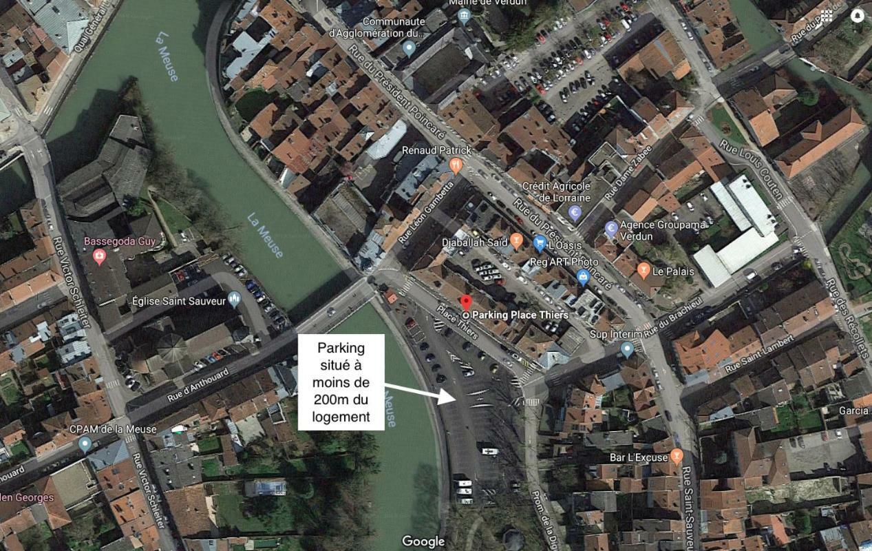 Sympathique Logement En Centre Ville Verdun-sur-Meuse Exterior foto